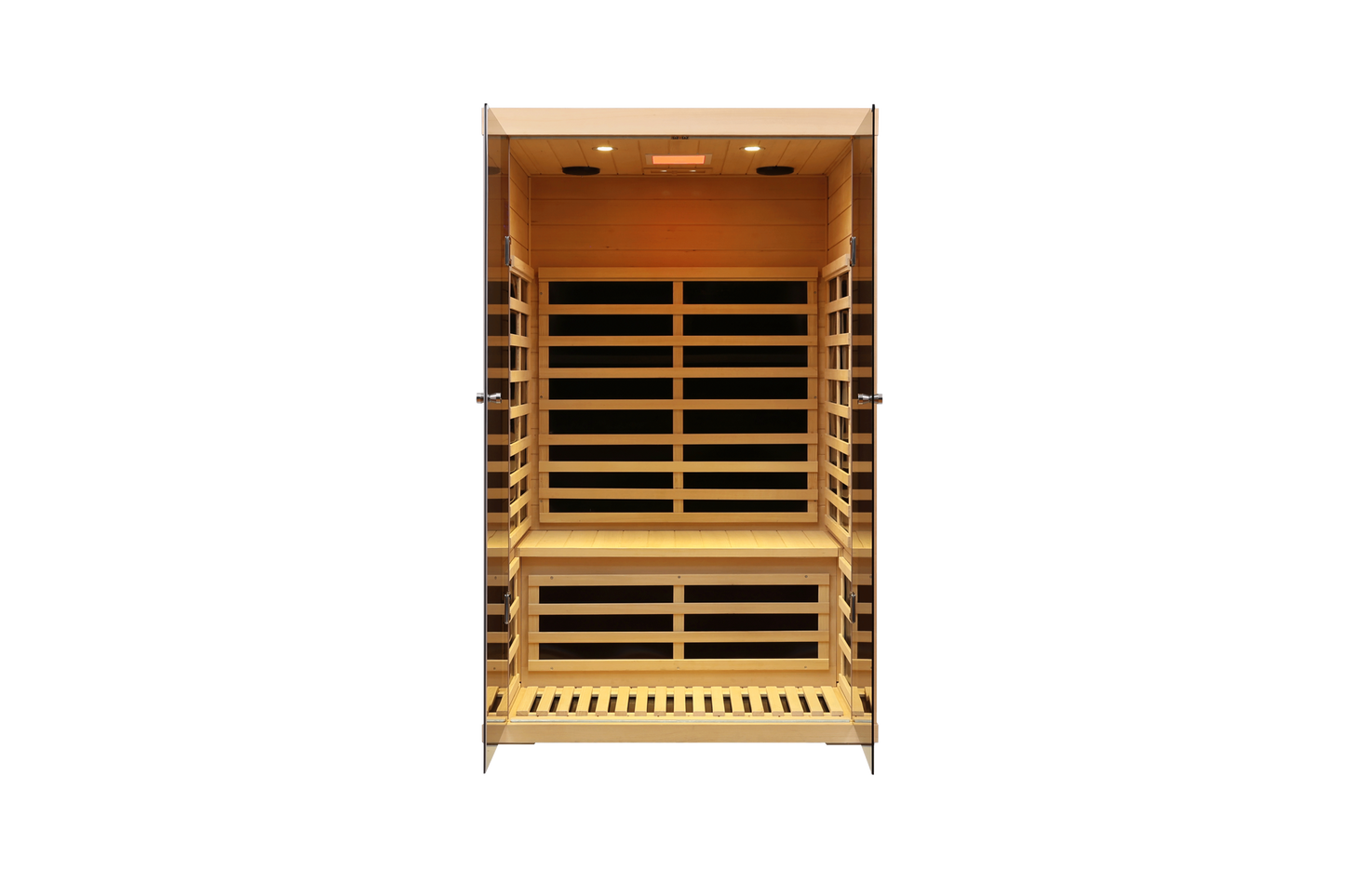 2 Person Sauna, Luxury Indoor Far Infrared Sauna, Canadian Hemlock