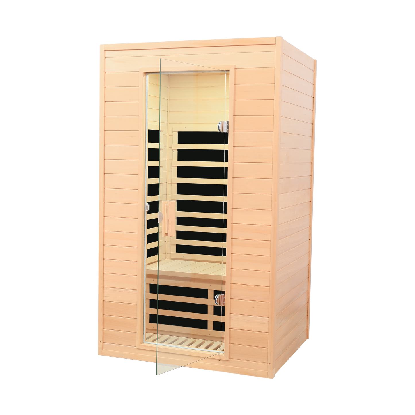 2 Person Far Infrared Sauna, Hemlock Infrared Saunas for Home