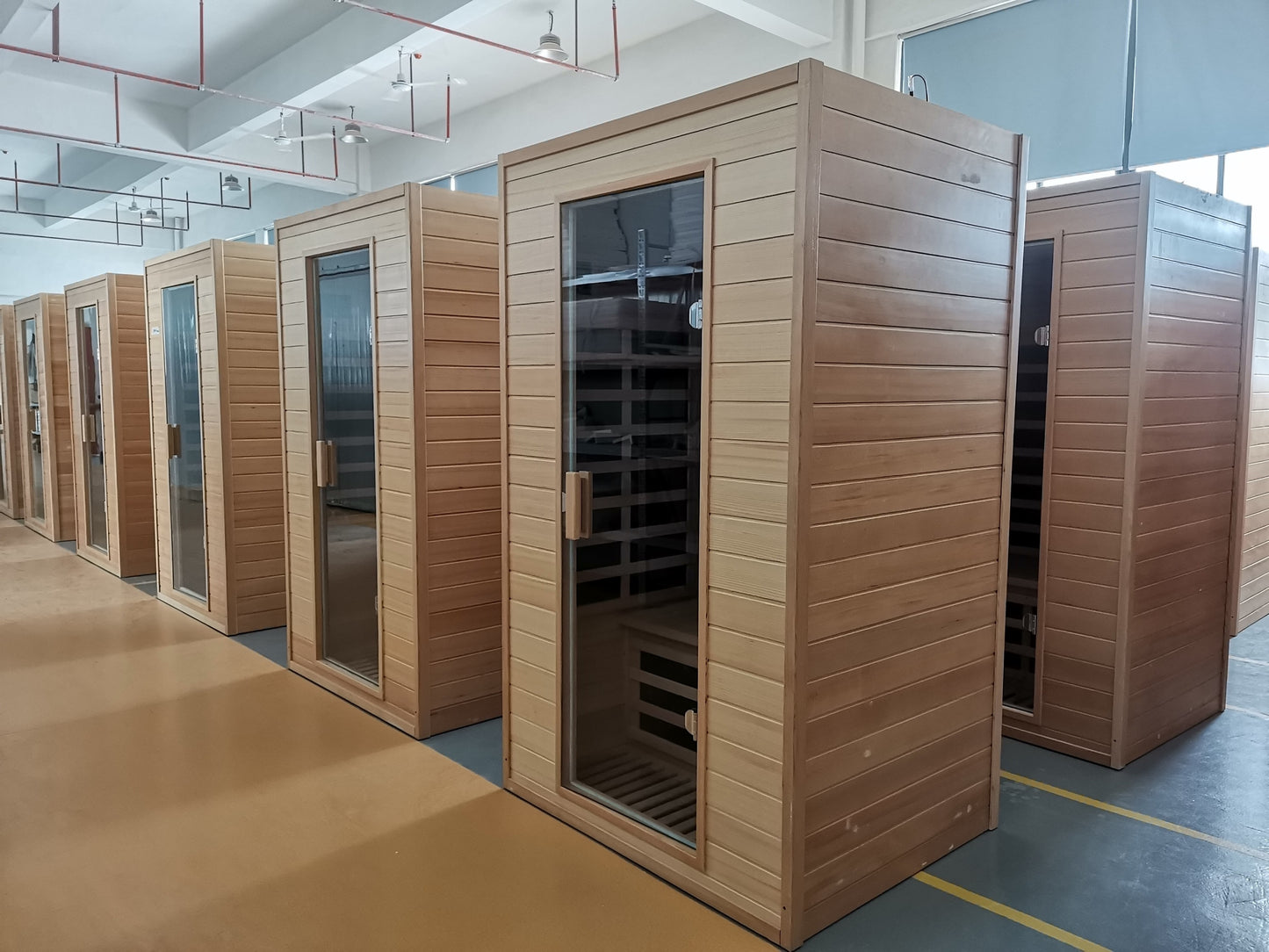 2 Person Far Infrared Sauna, Hemlock Infrared Saunas for Home