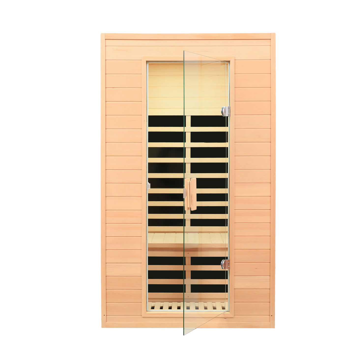 2 Person Far Infrared Sauna, Hemlock Infrared Saunas for Home