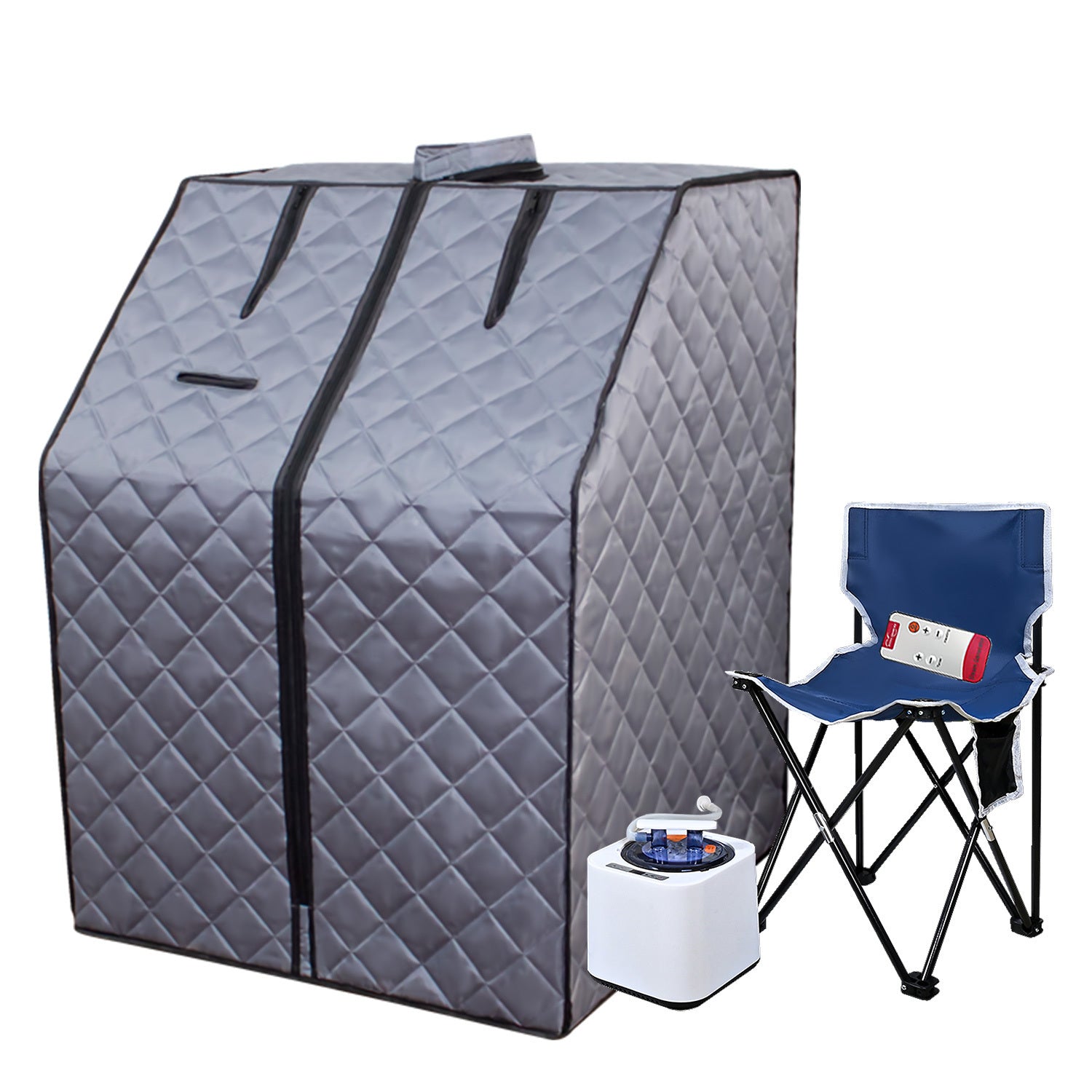 Portable Sauna for Home, Personal Steam Sauna Room, Chair and Remote Included for Home